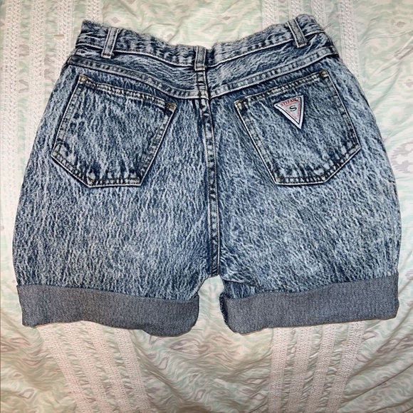 Vintage Stefano Worldwide Acid Wash High Rise Jean Shorts Women’s Size 4. - Picture 2 of 7